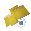 Custom blank gold color self sealed cushion air kraft bubble mailer